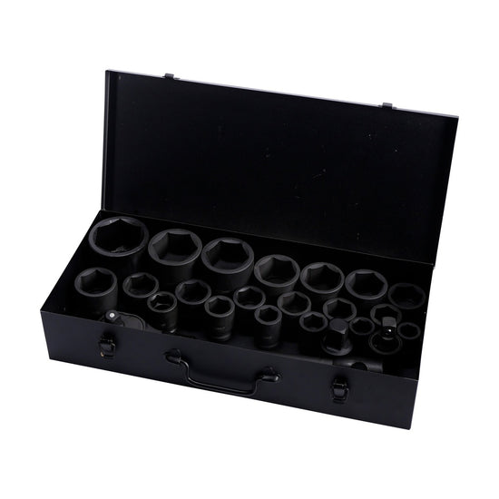 Doppendoos impact 3/4'' en 1'' 26 delig engels-0