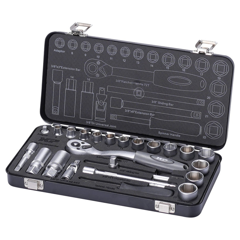 Doppendoos 3/8" 24pcs-0