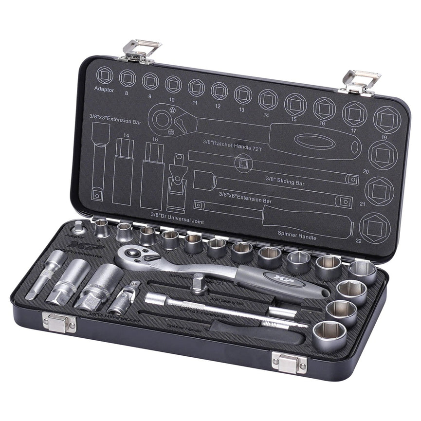 Doppendoos 3/8" 24pcs-0