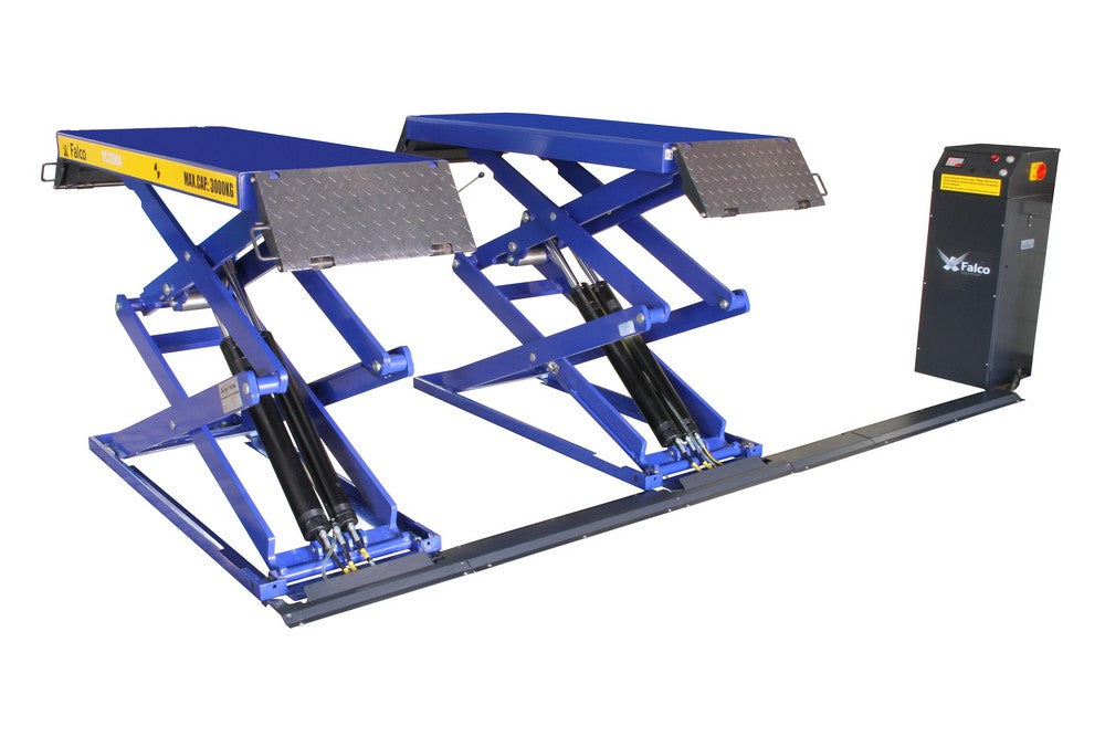 Dubbele schaarlift master-slave 3000kg 400V-0