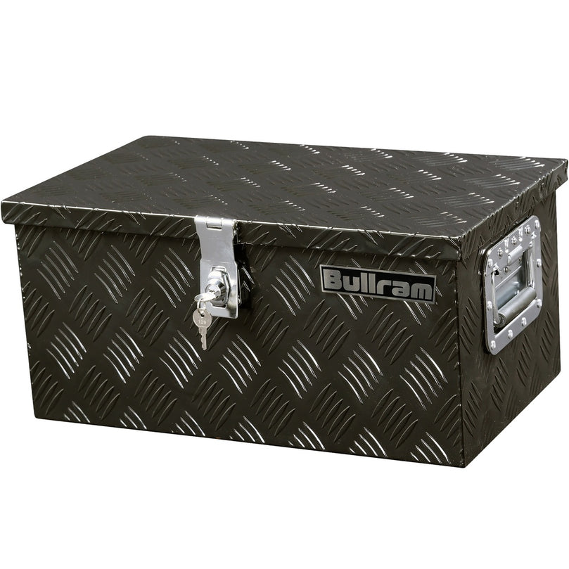 Bullram opbergkist zwart traanplaat small-0