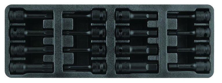 Impact torx- inbus doppen 1/2" 16 delig-0