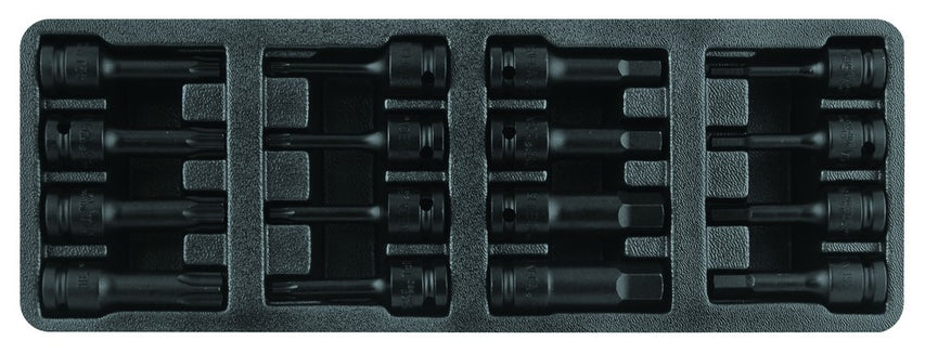 Impact torx- inbus doppen 1/2" 16 delig-0