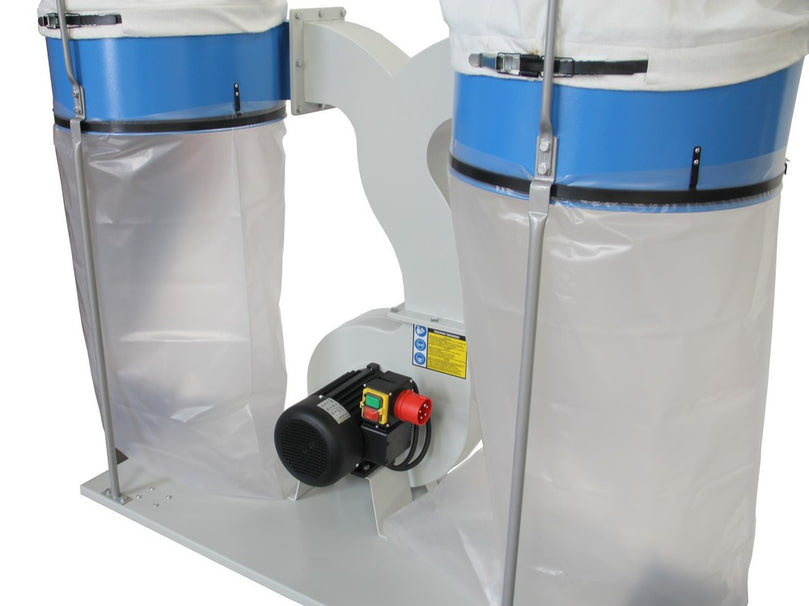 Stofafzuiginstallatie dubbel 500mm vp:15039