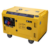 Diesel generator set geluidsgedempt 230V-400V 8kW-0