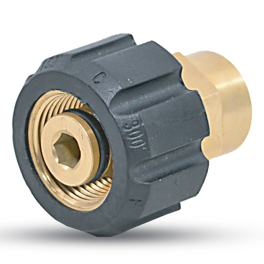 BluShield Connector 3/8" BSP to M22-0