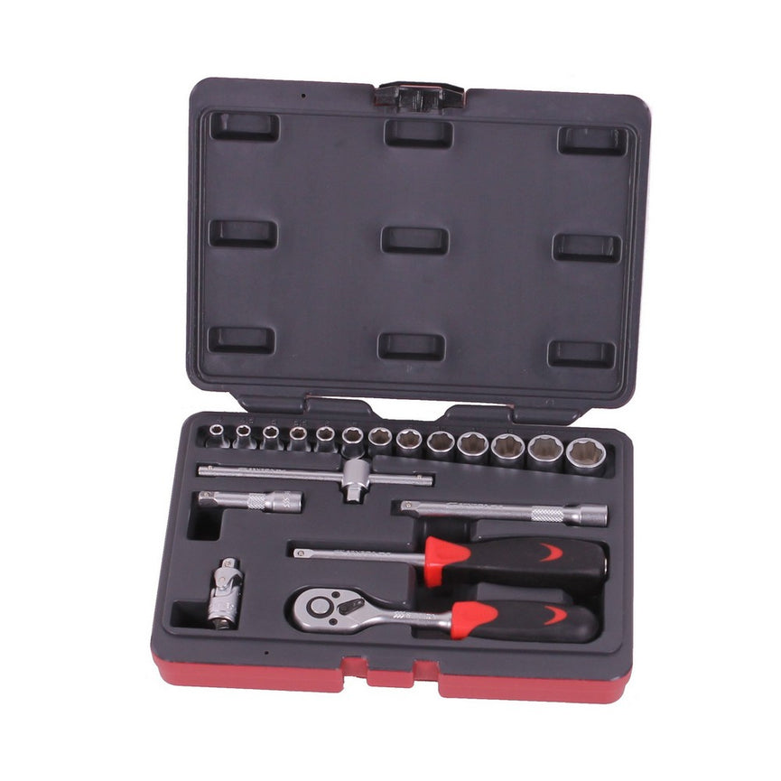 Doppendoos 1/4" 19 delig-0
