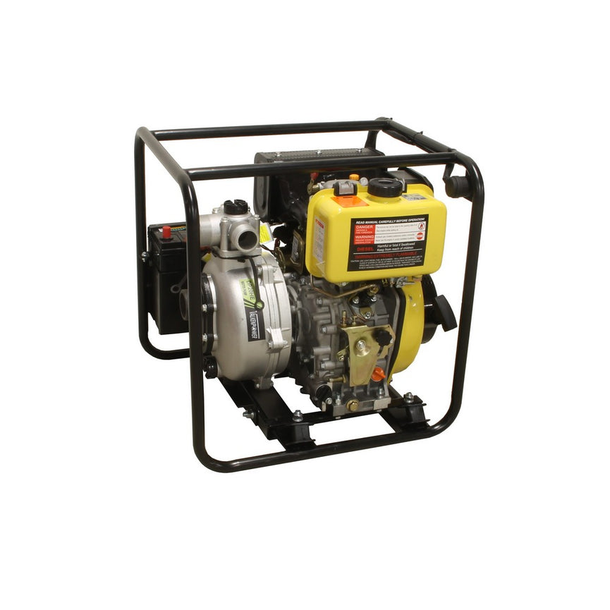 Diesel waterpomp 2'' 50mm elektrische start hoge druk-0