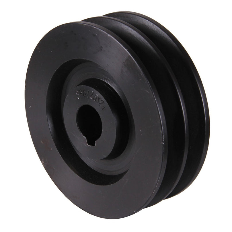 Poelie diameter 125mm gat 19mm B-type dubbel-0