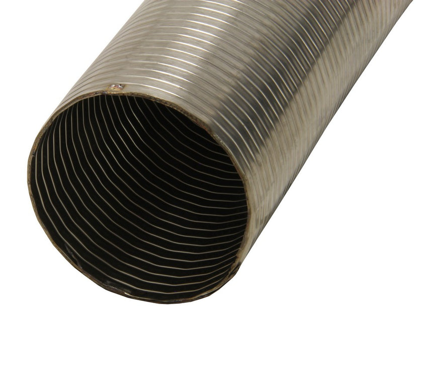 Flexibele uitlaatbuis RVS 100mm 1,5m-0