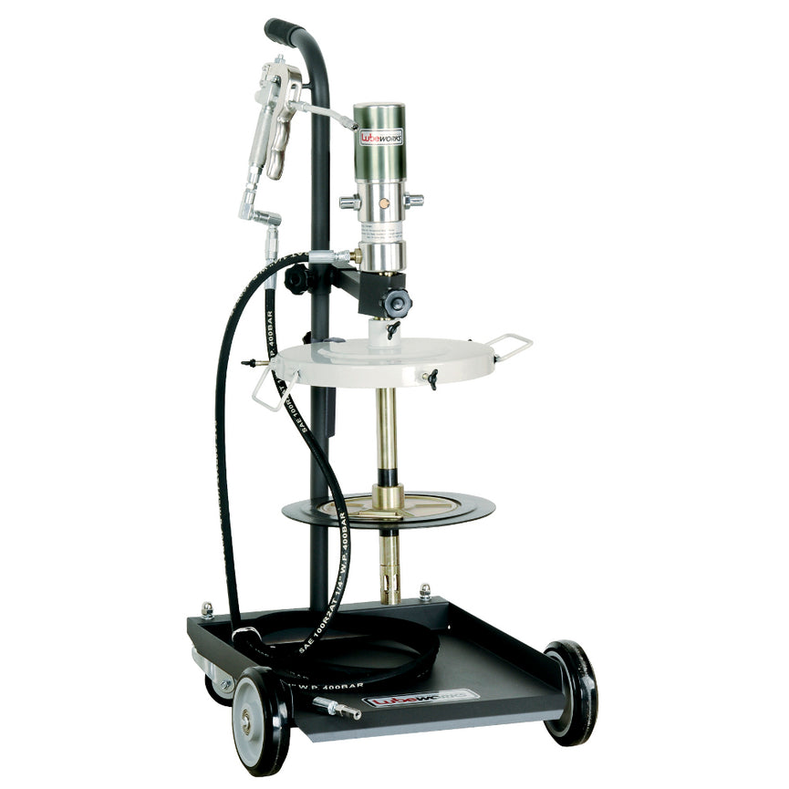 Pneumatische vetvatpomp-0