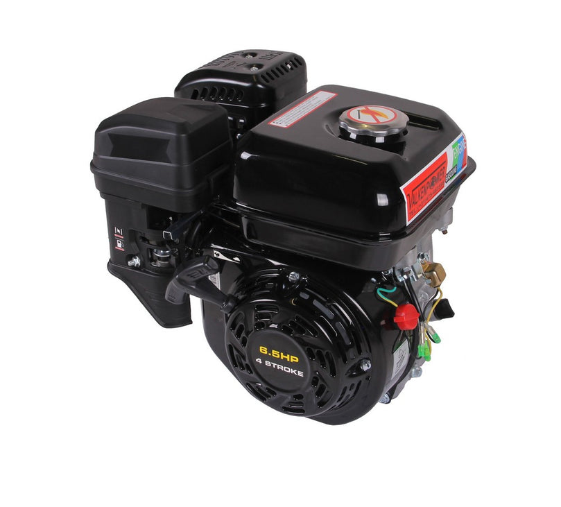 Benzinemotor hand start 6.5pk asmaat 19,05mm-0