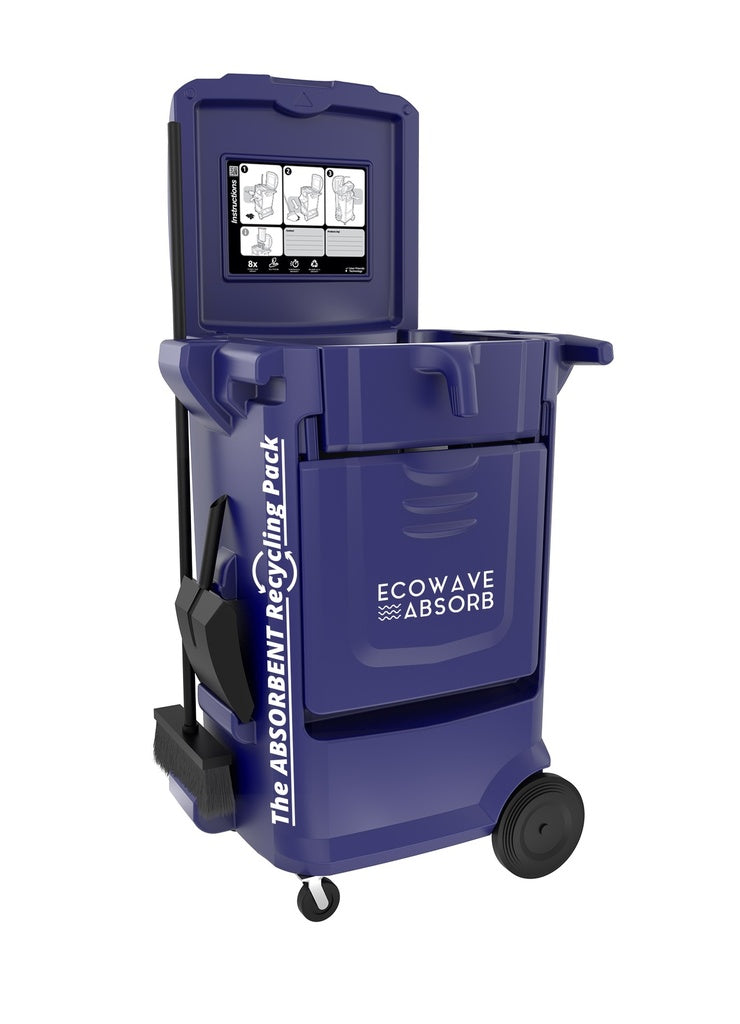 Verrijdbare olie absorptie unit-0