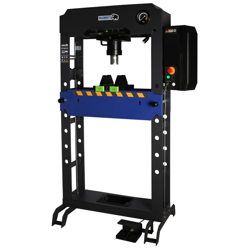 Mammuth werkplaatspers 50 ton elektrisch-0