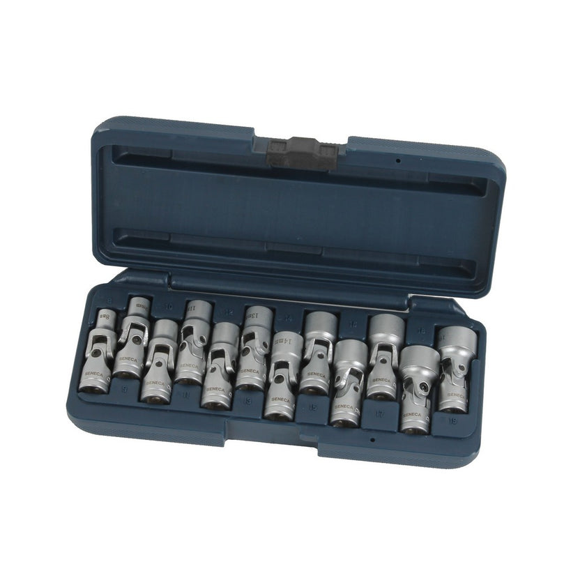 Kniedoppenset 3/8" 12 delig-0