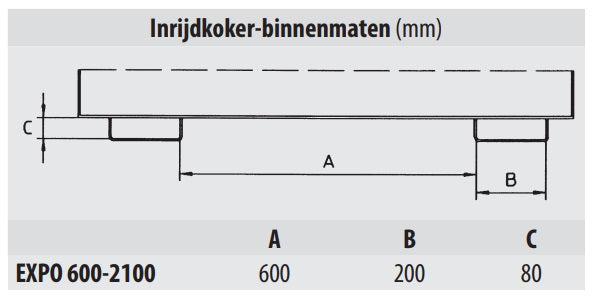 Kiepcontainer EXPO 1500kg vp:15848