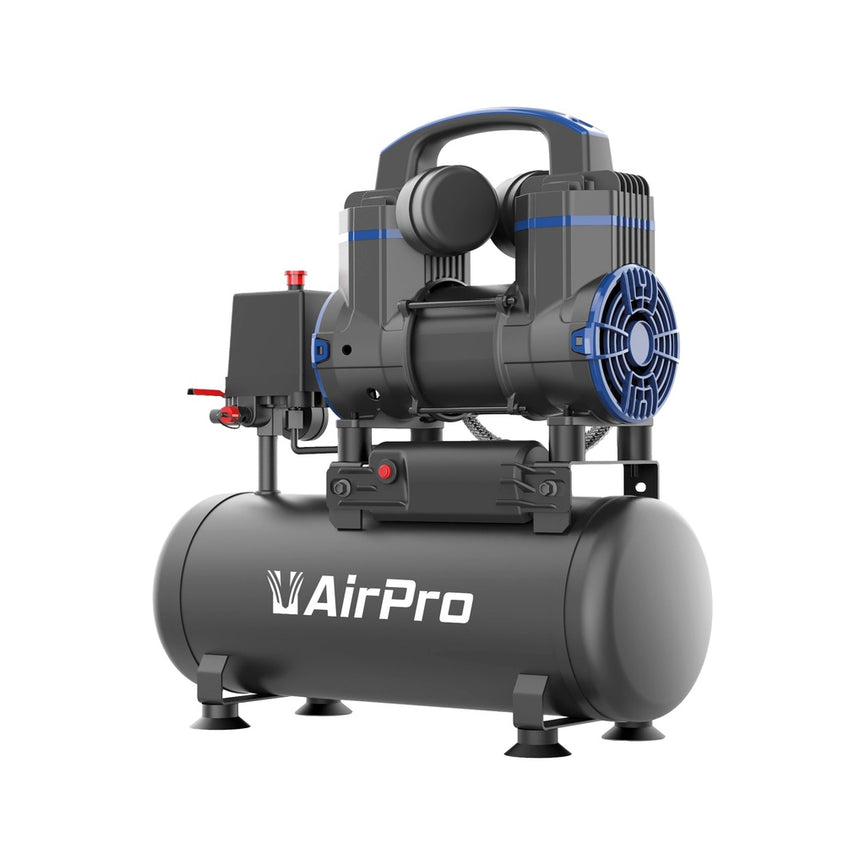 Compressor olievrij 1.2pk 8L tank 230V-0