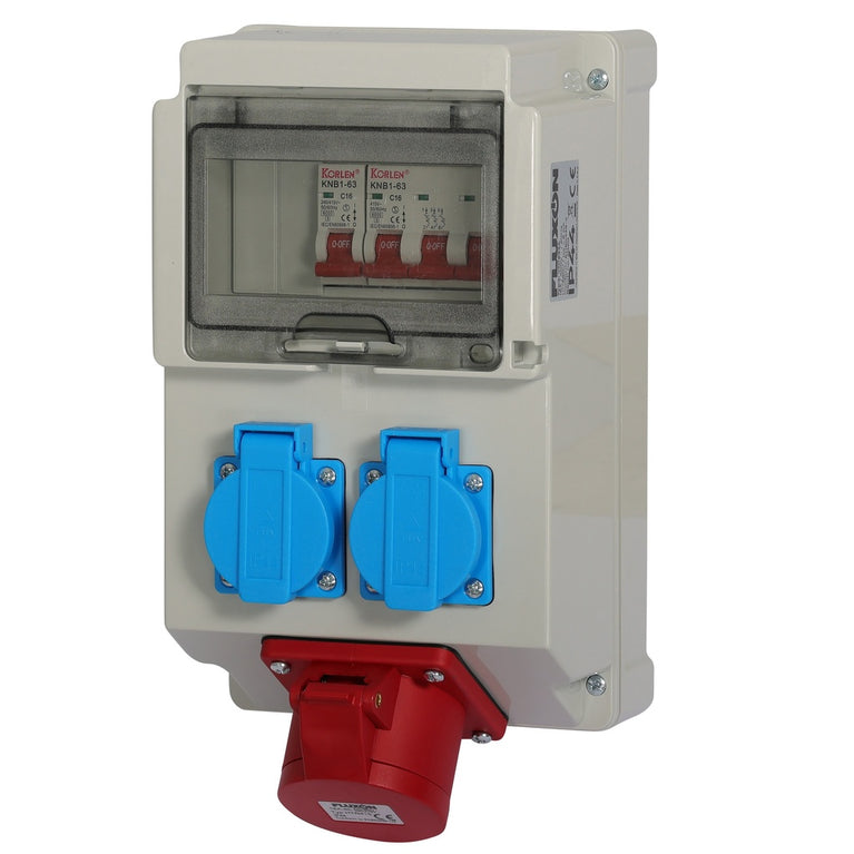 Fluxon Verdeelkast 16A 230V / 400V-0