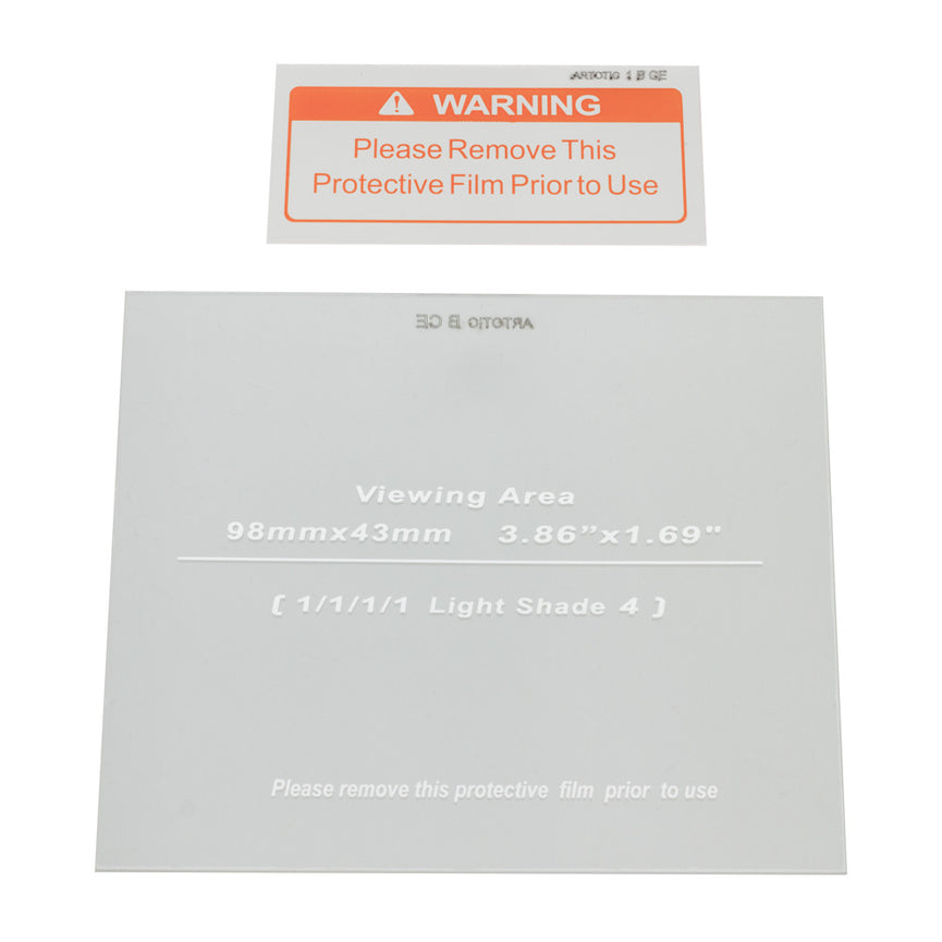 Set lasvensters binnen en buiten 5 delig-0