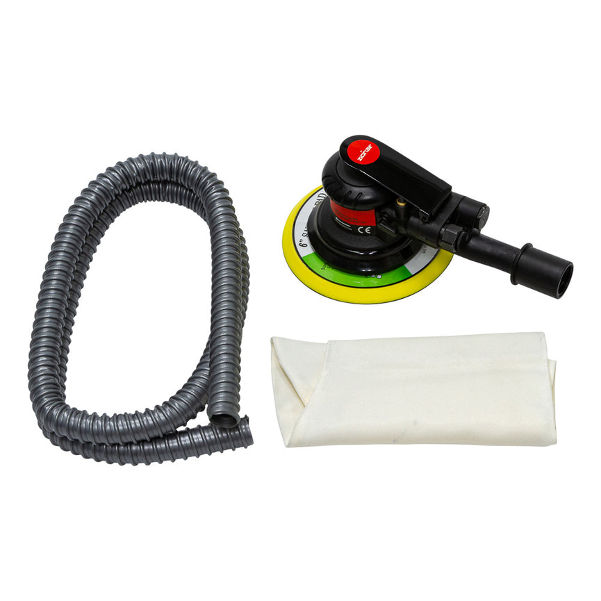 Polijstmachine op lucht 150mm met afzuiging-0