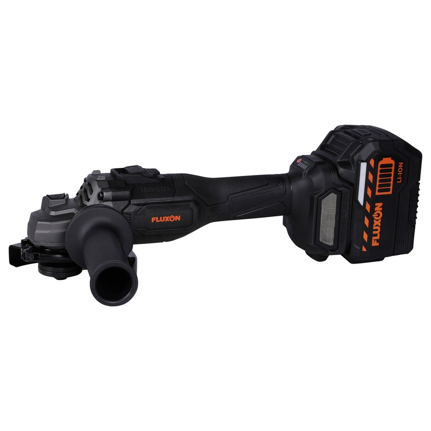 Haakse slijper 125mm 1x 8.0Ah accu + oplader-0
