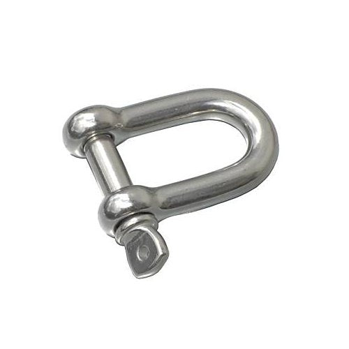 D-sluiting RVS 10mm-0