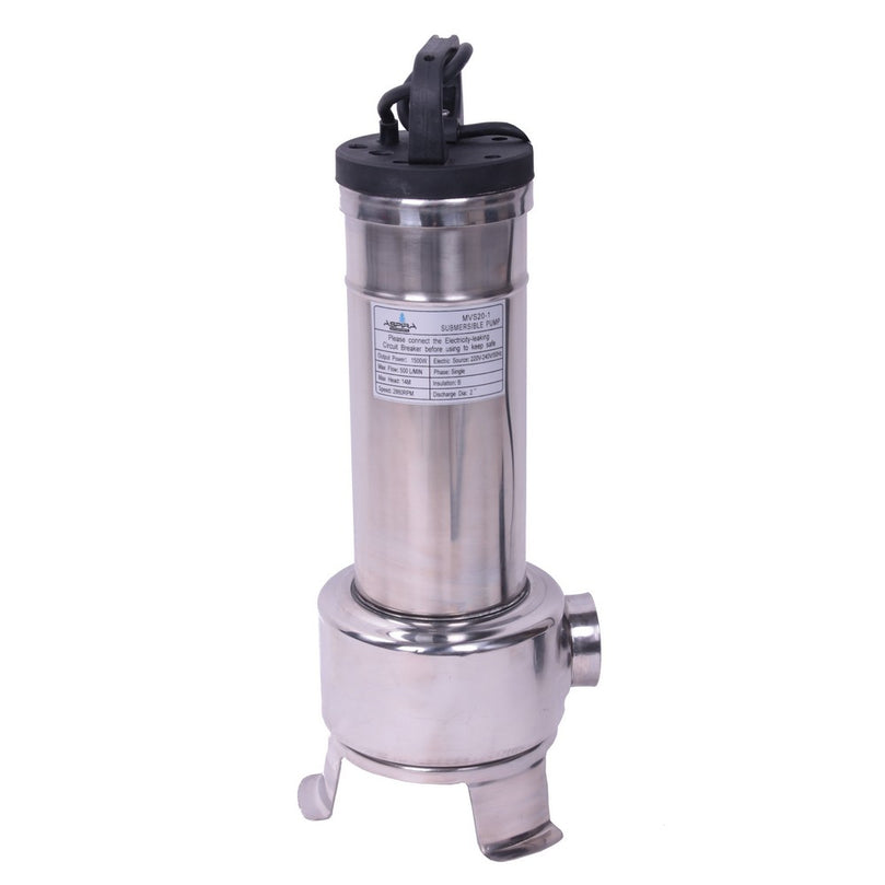 Dompelpomp RVS 1,5kW 230V-0