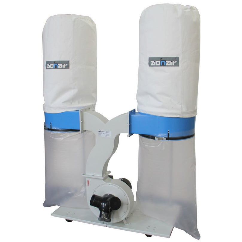 Stofafzuiginstallatie dubbel 500mm-0