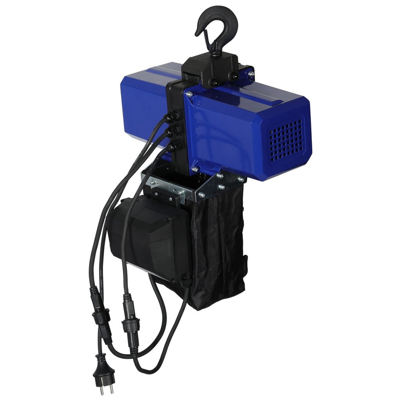 Torso elektrische kettingtakel 500 kg met draadloze bediening vp:36819