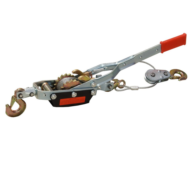 Handtakel met kabel 4 ton 3 haken-0