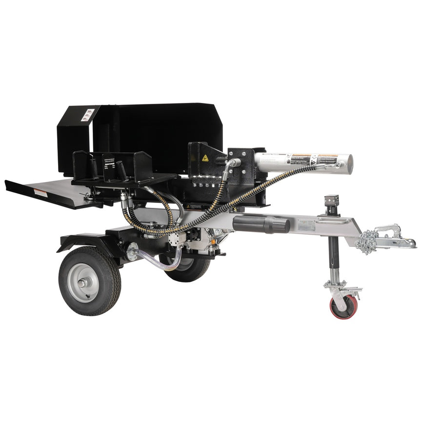 Houtklover 22 ton met benzinemotor horizontaal-0