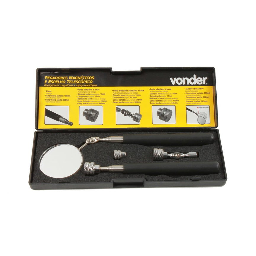 Magnetische inspectieset 4 delig-0