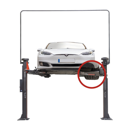 Twee koloms hefbrug 4000kg vloerloos 2 in 1 EVA Cascos-0