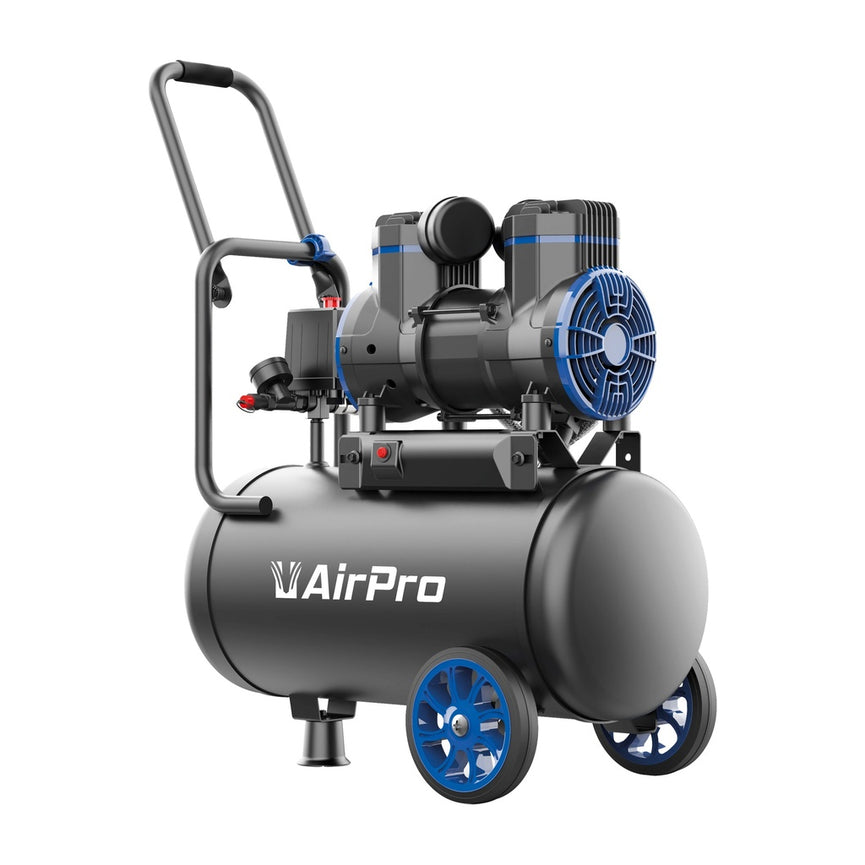 Compressor olievrij 2pk 24L tank 230V-0