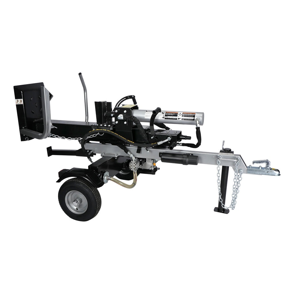 Houtklover 22 ton met benzinemotor verticaal-0