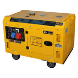 Dieselgenerator 8 kW geluidsgedempt-0