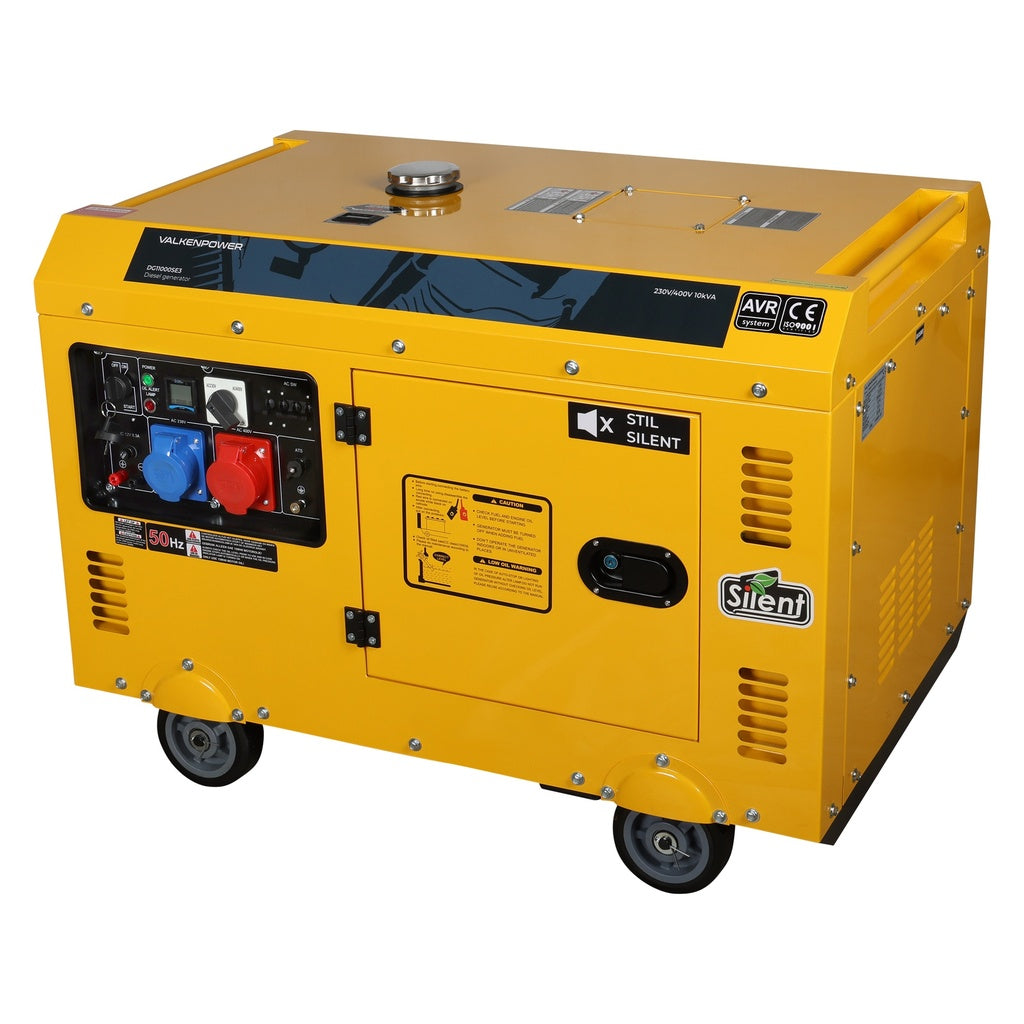 Dieselgenerator 8 kW geluidsgedempt-0