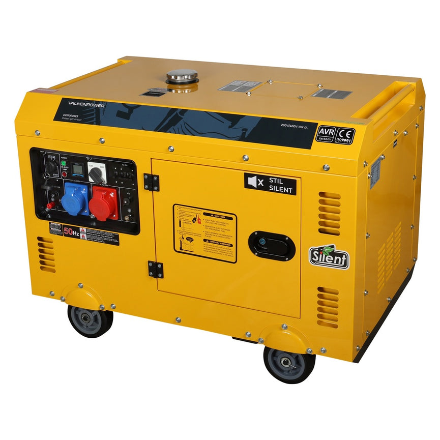 Dieselgenerator 8 kW geluidsgedempt-0