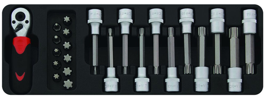 Ribe bitdoppen set 23 dlg-0