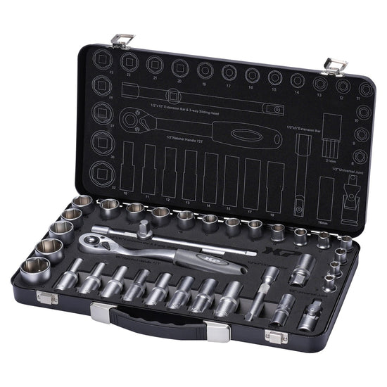 Doppendoos 1/2'' 34 dlg-0