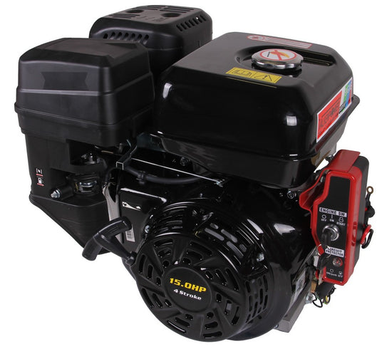 Benzinemotor E-start 13pk asmaat 25mm-0