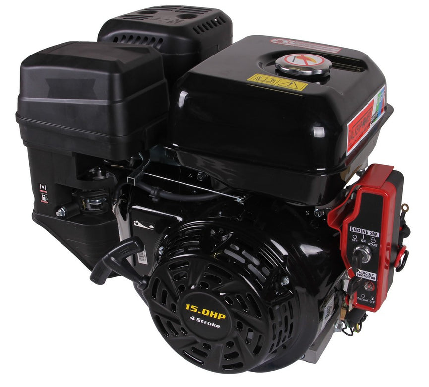 Benzinemotor E-start 13pk asmaat 25mm-0