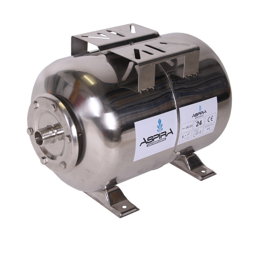 Hydrofoortank RVS 24 liter-0