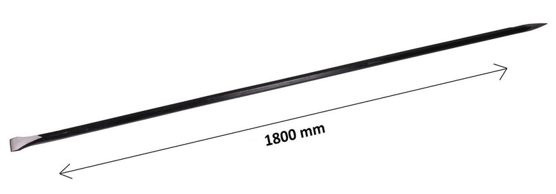 Stootijzer breekijzer 1800mm-0