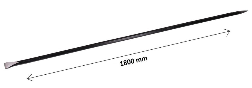 Stootijzer breekijzer 1800mm-0