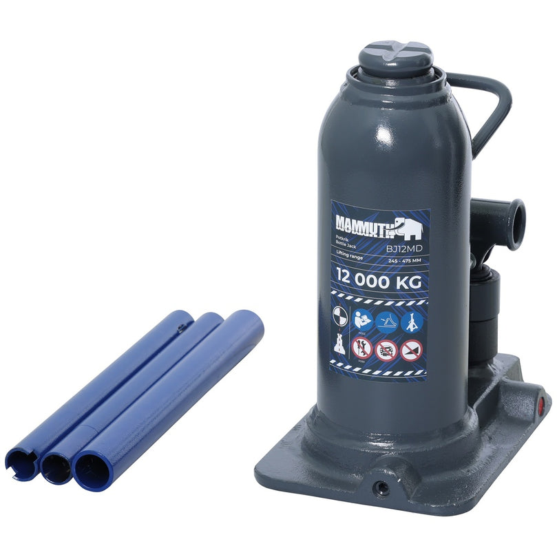 Mammuth potkrik 12 ton horizontaal/verticaal-0