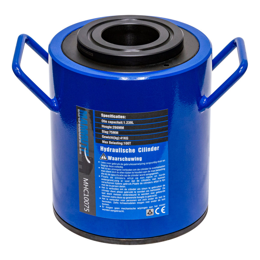 Holcilinder 100 ton slag 75mm-0