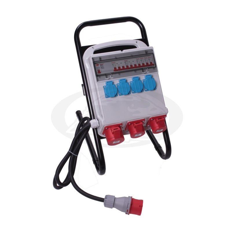 Verdeelkast met standaard 32A 230V 415V-0