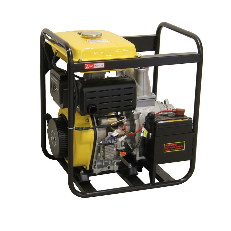 Diesel waterpomp 4'' 100mm elektrische start vp:14720