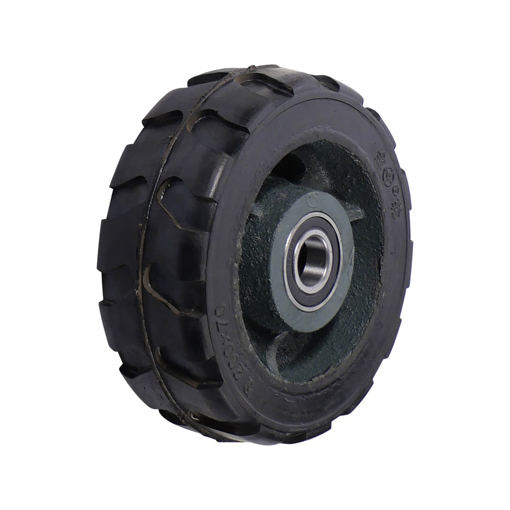 Los wiel 200 x 67mm massief rubber-0